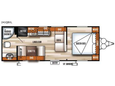 2017 Salem Cruise Lite 241QBXL — front three-quarter view