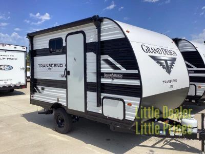 2027 Grand Design Transcend Lite — front three-quarter view