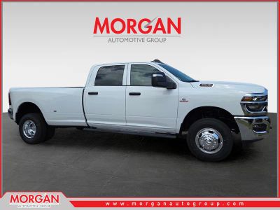 2026 Ram 3500 Tradesman in White — front three-quarter view