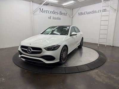 2026 Mercedes-Benz C-Class — rear three-quarter view