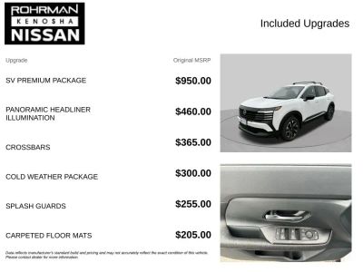 2026 Nissan Kicks — interior view