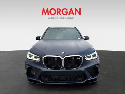 2021 BMW X5 M — rear three-quarter view