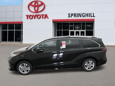 2026 Toyota Sienna — rear three-quarter view