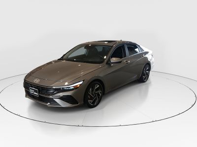 2025 Hyundai Elantra — rear three-quarter view