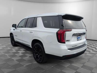 2022 GMC Yukon — rear three-quarter view
