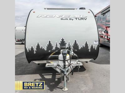 2024 Travel Lite Rove XL — rear three-quarter view