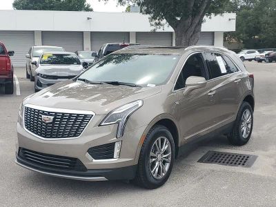 2023 Cadillac XT5 — rear three-quarter view