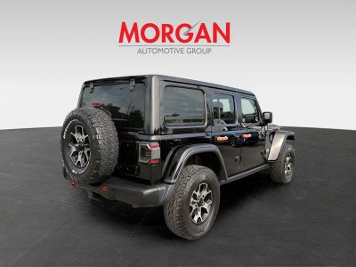2021 Jeep Wrangler — rear three-quarter view