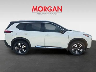 2023 Nissan Rogue — rear three-quarter view