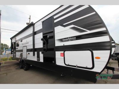 2026 Grand Design Transcend Xplor — rear three-quarter view