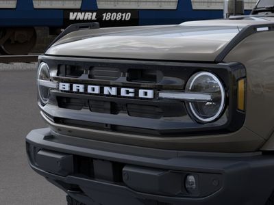 2026 Ford Bronco — rear three-quarter view