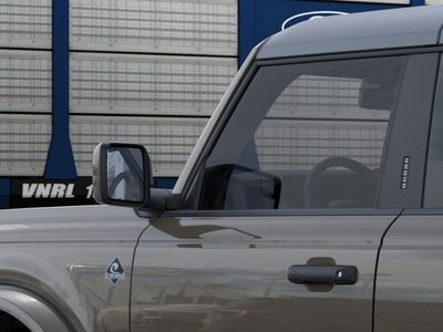 2026 Ford Bronco Outer Banks in Marsh Gray — front three-quarter view