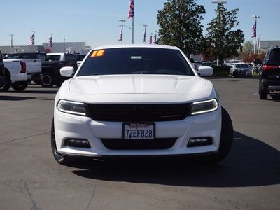 2018 Dodge Charger — rear three-quarter view