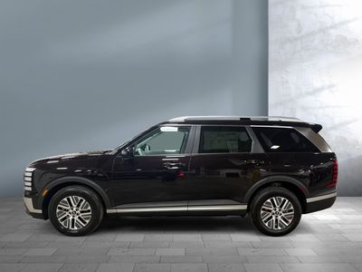 2026 Hyundai Palisade Hybrid — rear three-quarter view