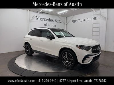 2026 Mercedes-Benz GLC 300 in Polar White — front three-quarter view