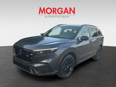 2023 Honda CR-V Hybrid — rear three-quarter view
