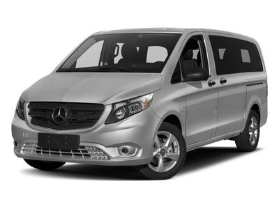 2018 Mercedes-Benz Metris Passenger Van in White — front three-quarter view