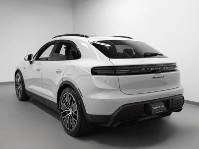 2025 Porsche Macan — rear three-quarter view