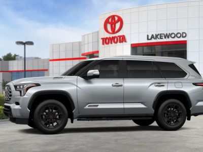 2026 Toyota Sequoia — rear three-quarter view