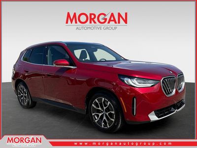 2026 BMW X3 30 xDrive in Vegas Red Metallic — front three-quarter view