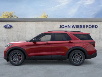 2026 Ford Explorer — rear three-quarter view