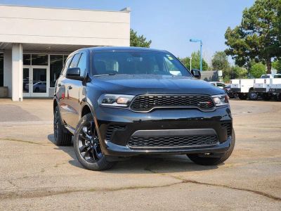 2025 Dodge Durango GT AWD in Db Black Crystal Clearcoat — front three-quarter view