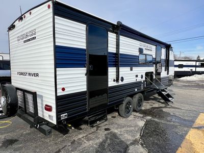 2026 Forest River Cherokee Grey Wolf — rear three-quarter view