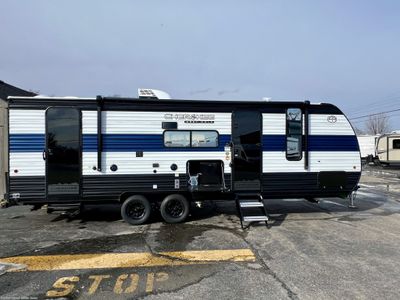 2026 Forest River Cherokee Grey Wolf — front three-quarter view
