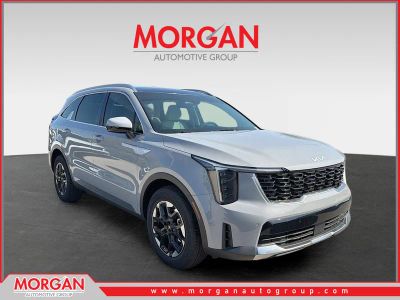2026 Kia Sorento S in Wolf Gray — front three-quarter view
