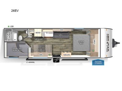 2025 Forest River RV Cherokee Wolf Den - Photo 2
