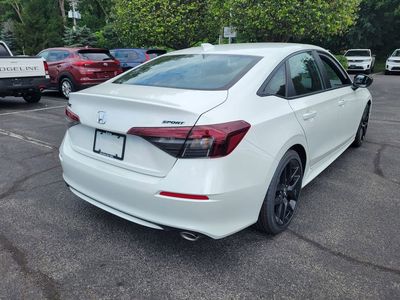 2026 Honda Civic Sedan Sport CVT — interior view