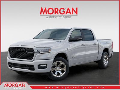 2026 Ram 1500 Big Horn/Lone Star in White — front three-quarter view