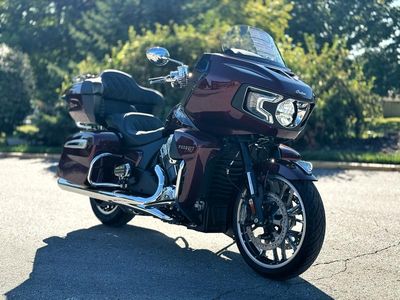 2025 Indian Motorcycle Pursuit Limited Maroon Metallic - Photo 1