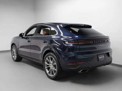 2025 Porsche Cayenne Coupe — rear three-quarter view