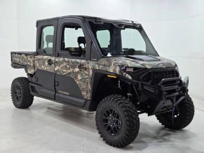 2026 Polaris® Ranger Crew XD 1500 NorthStar Ultimate Polaris Pursuit Camo — front three-quarter view