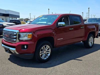 2019 GMC Canyon — rear three-quarter view