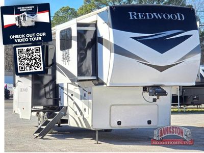 2021 Redwood 3981FK — front three-quarter view