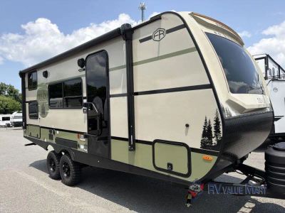 2027 Forest River RV No Boundaries — front three-quarter view