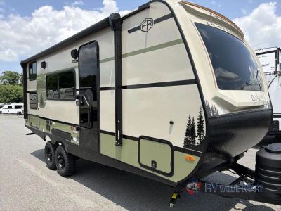 2027 Forest River RV No Boundaries — rear three-quarter view