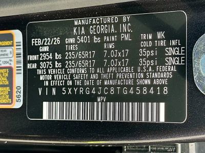 2026 Kia Sorento — photo 30 view