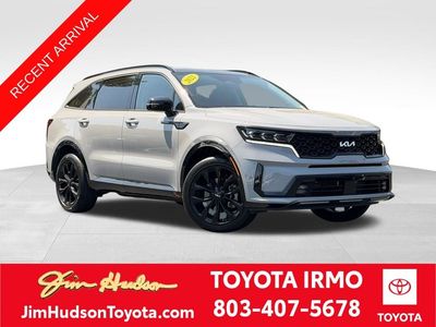 2022 Kia Sorento SX — front three-quarter view