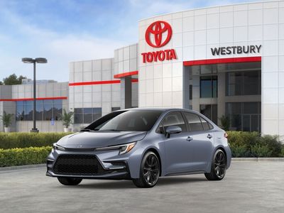 2026 Toyota Corolla SE in Celestite — front three-quarter view
