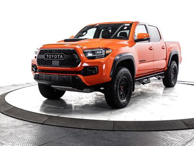 2023 Toyota Tacoma — rear three-quarter view
