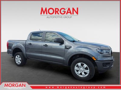 2023 Ford Ranger XLT in Gray — front three-quarter view