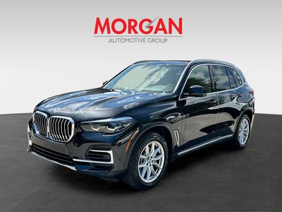 2023 BMW X5 — rear three-quarter view