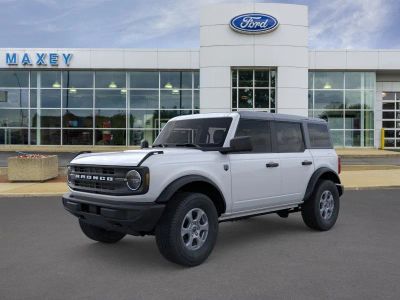 2026 Ford Bronco Big Bend® in Oxford White — front three-quarter view