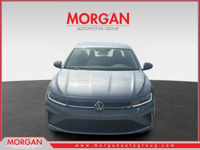 2026 Volkswagen Jetta S in Platinum — front three-quarter view