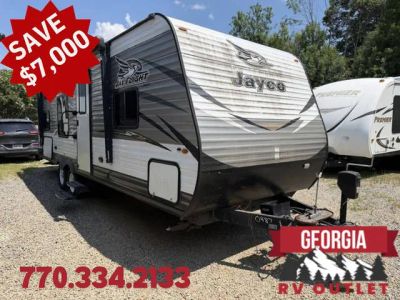 2018 Jayco Jay Flight 26BH — front three-quarter view