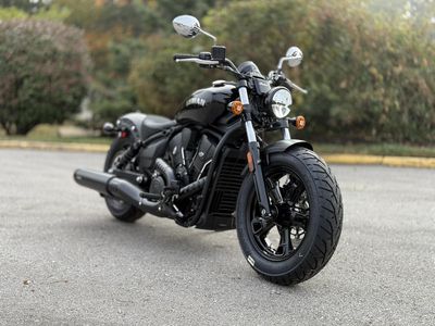 2026 Indian Motorcycle Scout Sixty Bobber Black Metallic - Photo 1