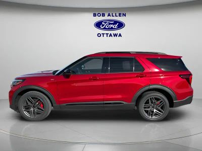 2026 Ford Explorer — rear three-quarter view